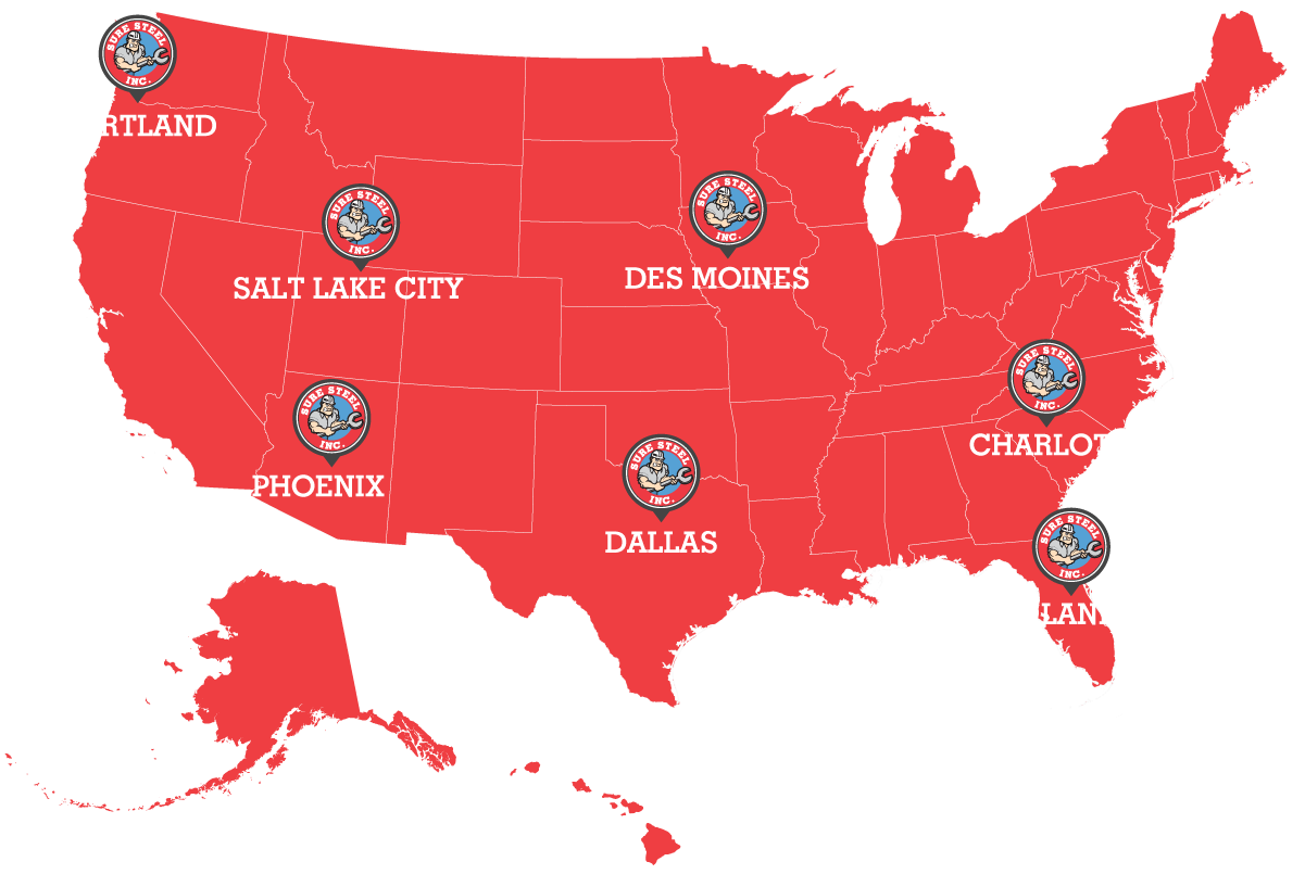 Sure Steel Locations