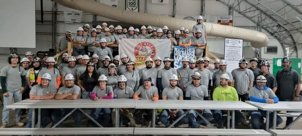 Sure Steel team photo