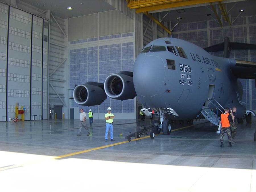 C-17 Corrosion Control Hangar