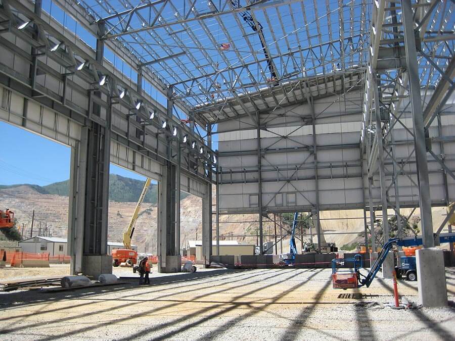 Kennecott Utah Copper Cornerstone Project Concentrator Truckshop Expansion